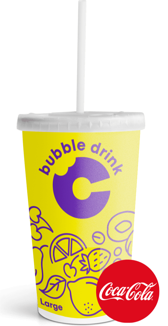 Напій розливний My Bubble Coca Cola Large (Сімі)