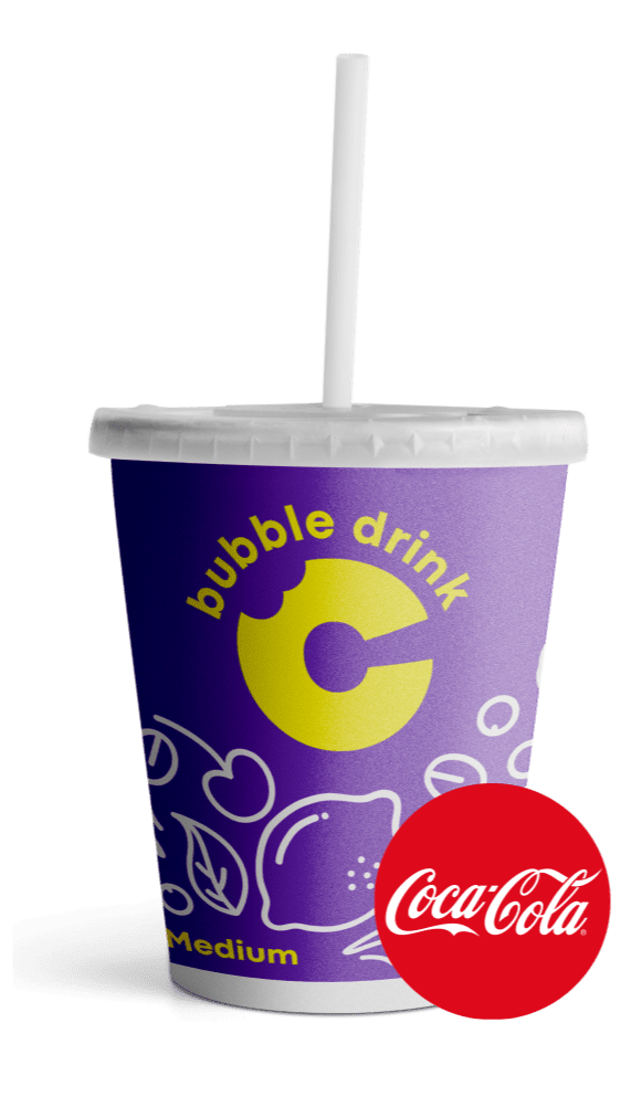 Напій розливний My Bubble Coca Cola Medium (Сімі)