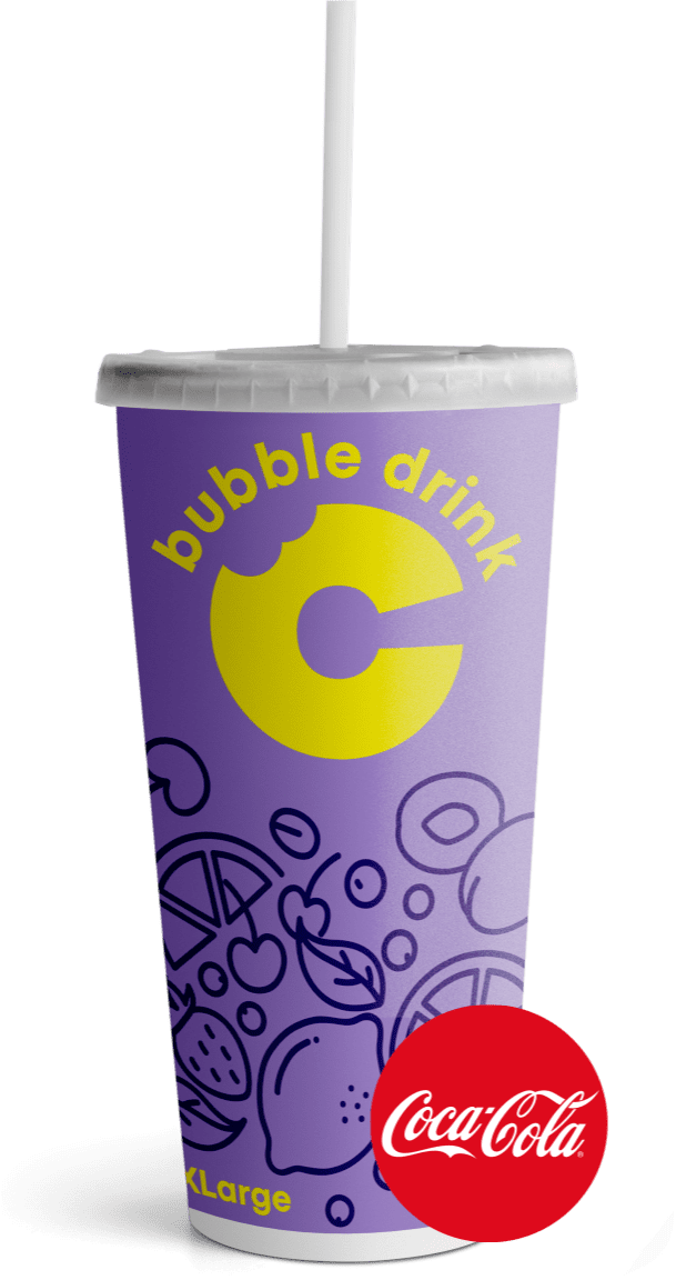 Напій розливний My Bubble Coca Cola XLarge (Сімі)