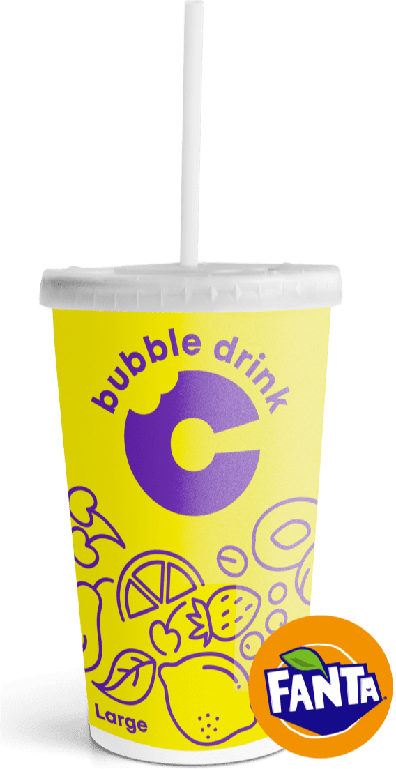 Напій розливний My Bubble Fanta Large (Сімі)
