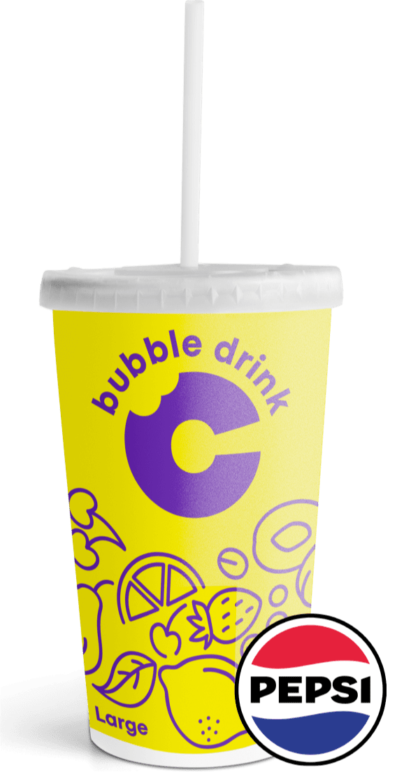 Напій розливний My Bubble Pepsi BLACK Large (Сімі)