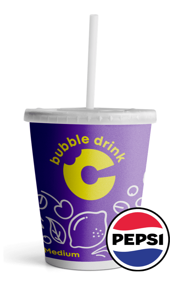 Напій розливний My Bubble Pepsi BLACK Medium (Сімі)