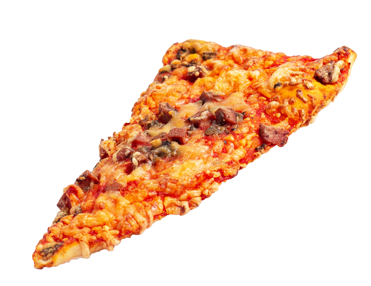 Піца з шинкою, грибами і соусом (Сімі)