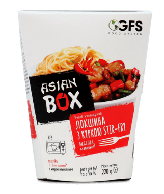 Локшина “stir-fry з куркою” (Сімі)